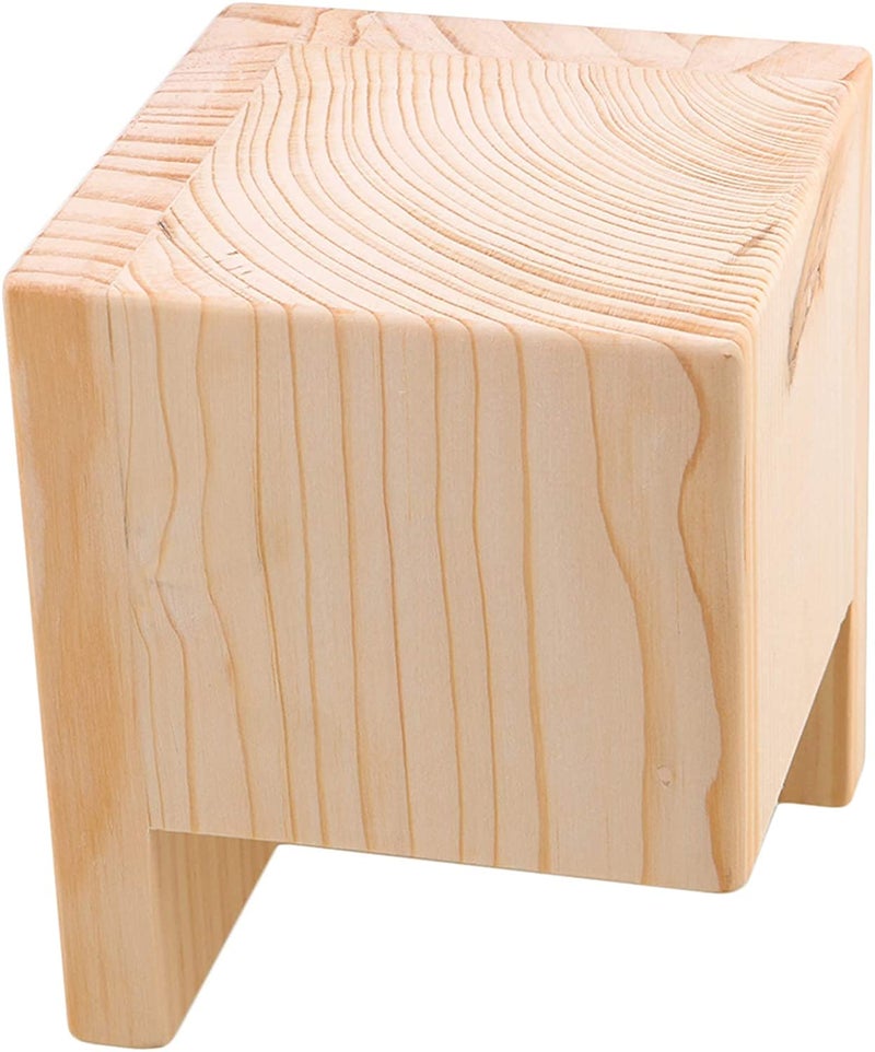 Metany Set of 4 Bed Risers Furniture Square Risers 2 Inches Height Heavy Duty Unfinished Solid Wood Furniture Legs Bed Lifts Furniture Legs for Sofa Couch Chair Table Legs,Helps You Storage Under The Bed - Image 4